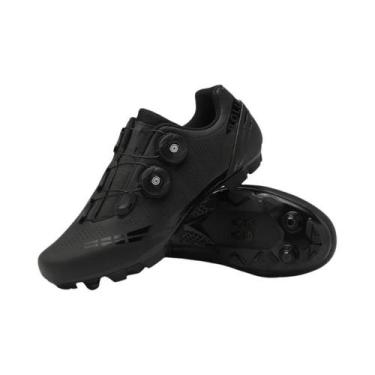 Imagem de Tênis De Ciclismo Masculino Branco Compatível Com SPD, Sapatos De Peda