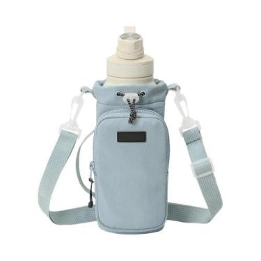 Imagem de Bolsa Térmica Portátil Para Garrafa De Água Com Alça De Ombro Ajustáve