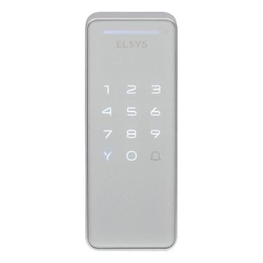 Imagem de Fechadura Digital Sobrepor Senha Prata - Elsys