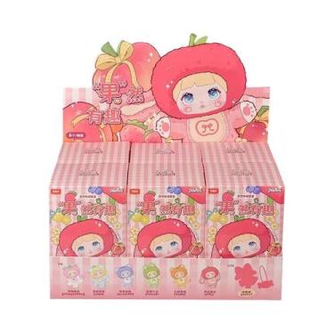 Imagem de Caixa Surpresa Da Série Frutas Nommi: Bonecos De Vinil E Pelúcia Da Mo