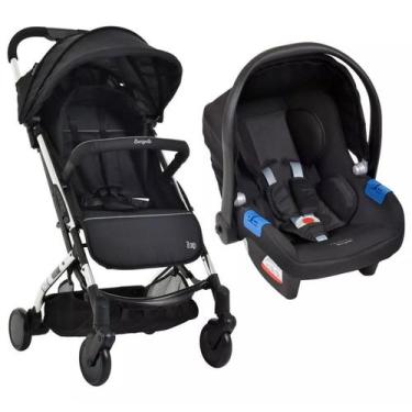 Imagem de Carrinho de Bebê Burigotto Zap e Bebê Conforto Touring Passeio Até 15k