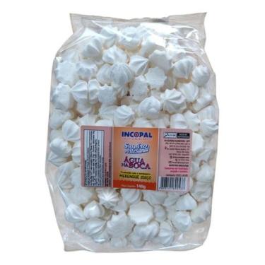 Imagem de Mini Suspiro Artesanal Lembrancinha 140g Aprox 200 Un Branco - INCOPAL
