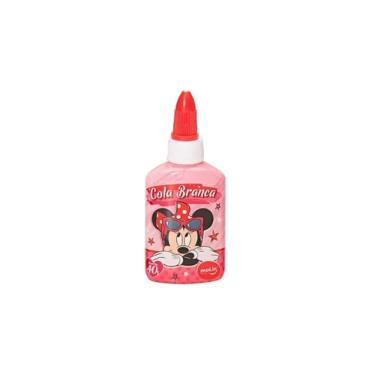 Imagem de Cola Branca Molin do Brasil Minnie Mouse Estampa 3 Atóxica com Secagem Rápida para Papel e Tecido 40G 1 Unidade