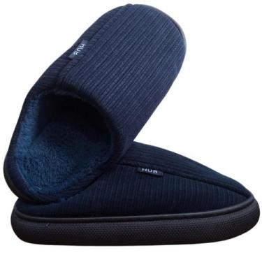 Imagem de Pantufa chinelo de quarto adulto hub ptf06155, Azul, 42/43 CHINA  39/4