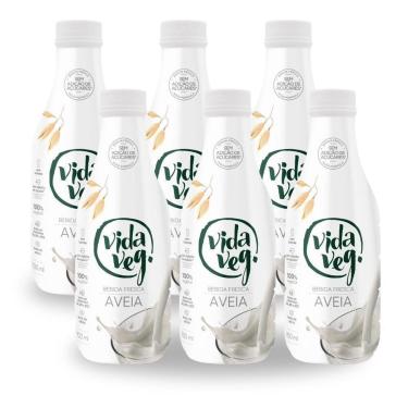 Imagem de Bebida Fresca De Aveia Vida Veg Garrafa de 700ml - 6 unidades-Unissex
