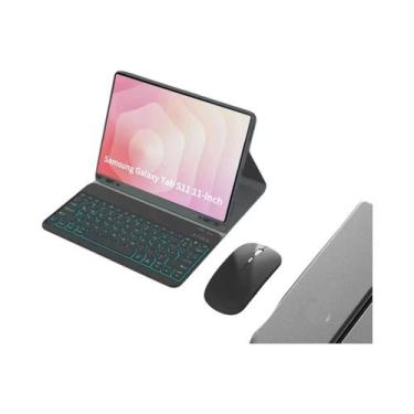 Imagem de Capa Com Teclado Bluetooth Sem Fio Para Samsung Galaxy Tab S11 2025 De