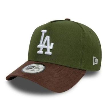 Imagem de Boné New Era 940EF MLB Los Angeles Suede Visor-Masculino