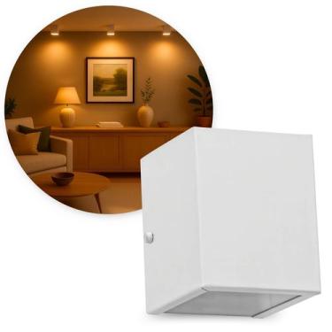 Imagem de Arandela Efeito Branco Quente Led 10w Parede Externa Hitec
