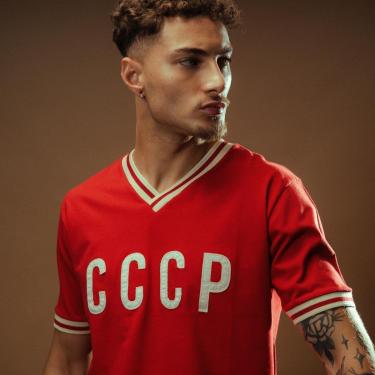 Imagem de Camisa Retrô Gol Seleção CCCP Edição Limitada Masculina-Masculino