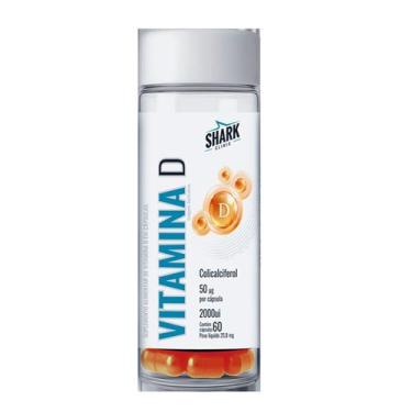 Imagem de Vitamina D - 60 Cápsulas - Shark Pro - Shark Pro Suplemento