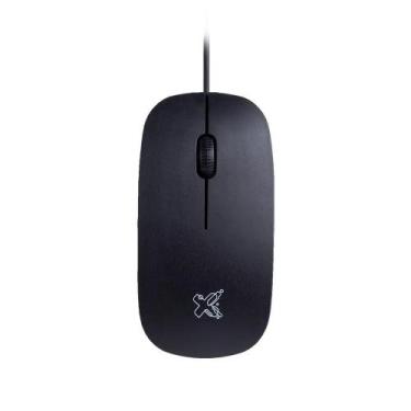 Imagem de Mouse Surface Preto USB 2.0 com Fio 1200 DPI - Maxprint