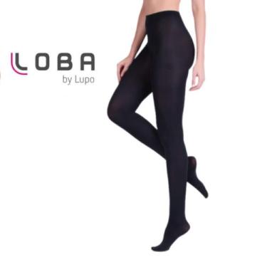 Imagem de Meia Calça Feminina Opaca Fio 80 Adulto Inverno- 5858 Loba Lupo, Preto