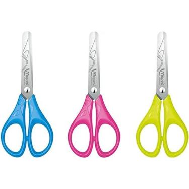 Imagem de Tesoura jacare 13cm maped, Amarela