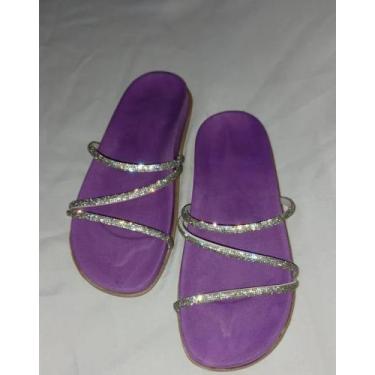 Imagem de Papete brilho glow roxa - .