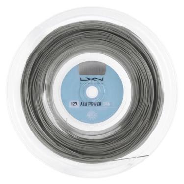 Imagem de Corda Luxilon Alu Power Spin 16L 1.27mm Cinza - Rolo Com 220 Metros