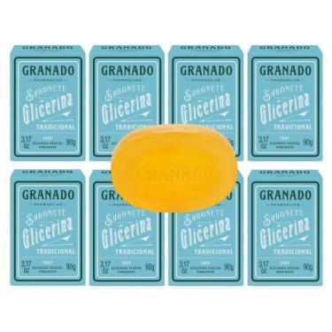 Imagem de Kit 8 Sabonete Phebo Granado Glicerina Tradicional Vegetal Natural Emo