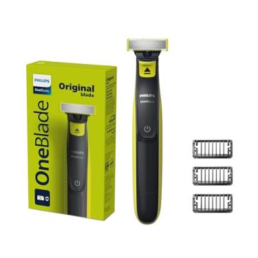 Imagem de Philips OneBlade: Raspa, Apara e Contorna | Barbeador Elétrico | Para todos os tipos de...