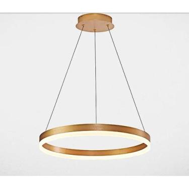 Imagem de Gmh Pendente 1 Anel Cosmos-60-gold 38w - Gmh iluminação
