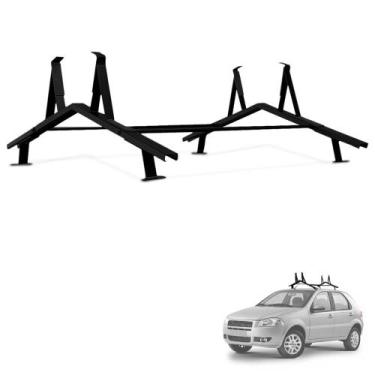 Imagem de Rack Suporte de Teto 2 Escadas Preto Universal 80kg - Gtnox