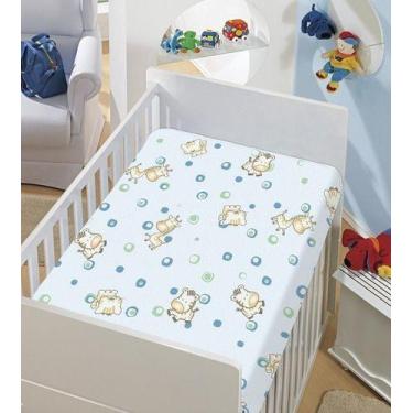 Imagem de Cobertor Jolitex Bebe Menino Microfibra Kyor Plus Filhotes, Azul, Únic