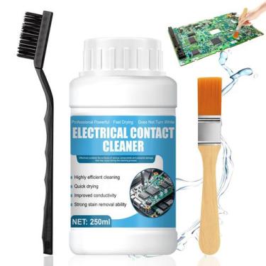 Imagem de Kit de Limpeza de Contatos OverZyn 250 ml para Eletrônicos com Escovas