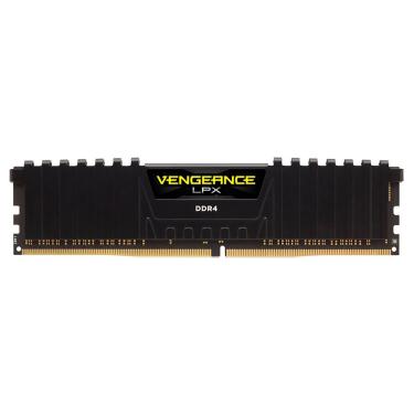 Imagem de Memória RAM Corsair Vengeance LPX DDR4 16GB 3200MHz com Desempenho Confiável Preto CMK16GX4M1E3200C16