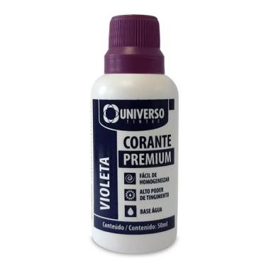 Imagem de Corante Líquido Violeta 50ml 12 Unidades Universo