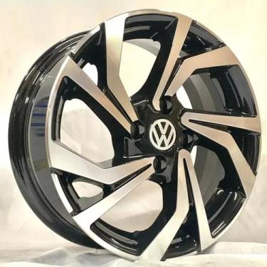 Imagem de Kit 4 Rodas VW Gol Voyage Saveiro Aro 15 4x100 Scorro S277