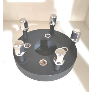 Imagem de 02 Pçs Adaptador de roda gol de 4x100mm p/ 5x139,7mm Jeep/ Landau F100
