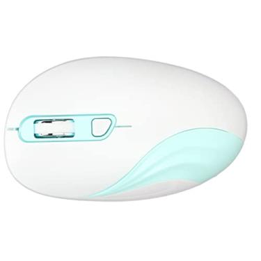 Imagem de Mouse sem fio, economia de energia Design ergonômico Mouse sem fio silencioso com recepção de longa distância DPI ajustável para computador para laptop para desktop(azul)