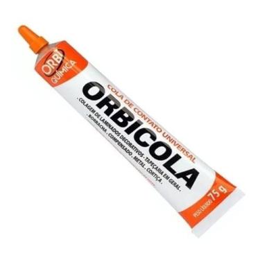 Imagem de Cola Contato Orbi 75 Sapateiro Artesanato Marceneiro Couro