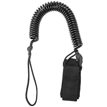 Imagem de VGEBY Correia para prancha de surf, preto, poliuretano termoplástico, corda para surfe, correia para surfe, correia para surfe