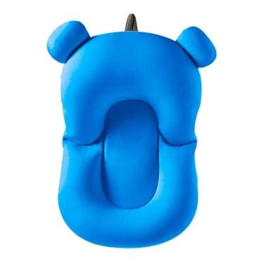 Imagem de Almofada para Banho Bebê de Banheira Baby Style Azul