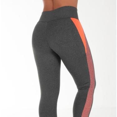 Imagem de Calca Legging Mescla Com Telinha | Black Fang 6028