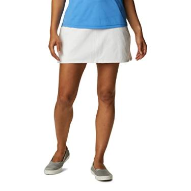 Imagem de Columbia Saia feminina de tecido Sun Drifter, branca, 2GG