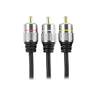Imagem de PIX Cabo RCA 3+3 - Metal Fitz, 5 metros