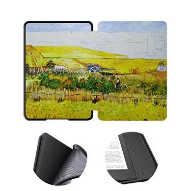 Imagem de Capa macia durável projetada para Kindle Paperwhite 5º 6º 7º antes de 2018, (modelo EY21 e DP75SDI)/capa magnética à prova d'água com despertar/hibernação automática