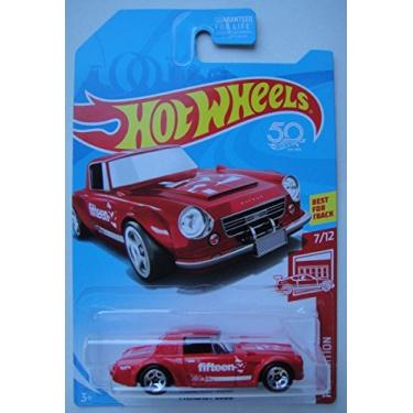 Imagem de Hot Wheels RED Edition 7/12, RED Fairlady 2000 50TH Anniversary Card