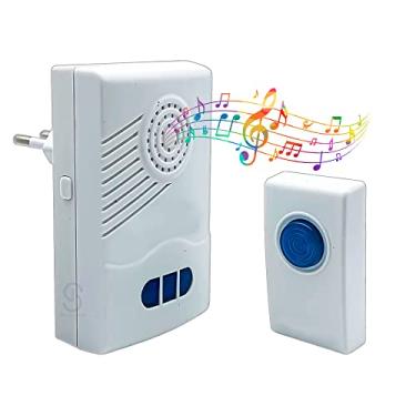 Imagem de Campainha Wireless Resistente Água Sem Fio Residencial