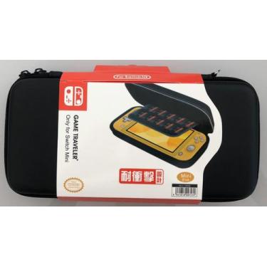 Imagem de Estojo Case Nintendo Switch Lite Cabe Jogos Cabos Acessórios - T&Z/Fei