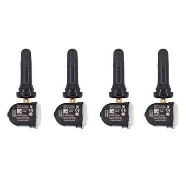 Imagem de NewYall Pacote de 4 TPMS Sensor de sistema de monitoramento de pressão de pneu 433 MHz
