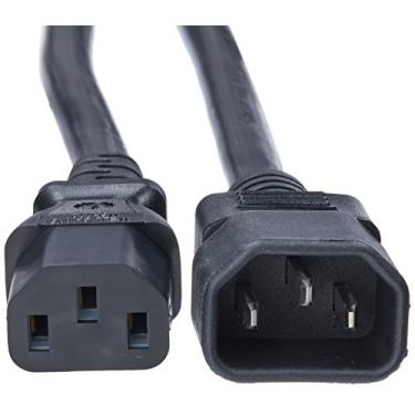 Imagem de C2G C13-C14 6Ft 250V 15A 14AWG Ext Power Cable 30823