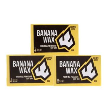 Imagem de Kit 3 Parafina Banana Wax Água Quente 80 grs.