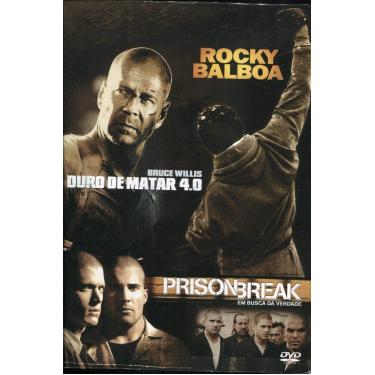 Imagem de Box Rocky Balboa - Prison Break - Duro De Matar 4.0