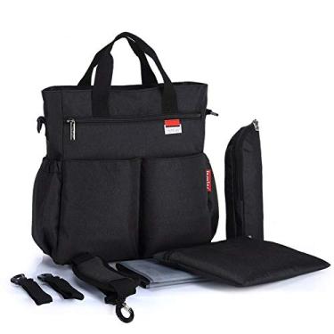Imagem de TOKSHOP Bolsa Para Maternidade Organizadora Para Meninos e Meninas (Preto)