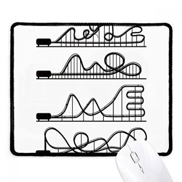 Imagem de Tapete de borracha para jogos com bordas costuradas para jogos de parque de diversões