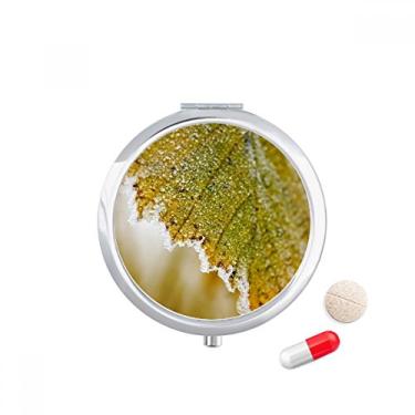 Imagem de Porta-comprimidos, porta-comprimidos, porta-comprimidos, porta-remédios com folha macia