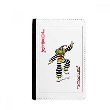 Imagem de Carteira com estampa de cartas Red Coringa, porta-passaporte, Notecase Burse