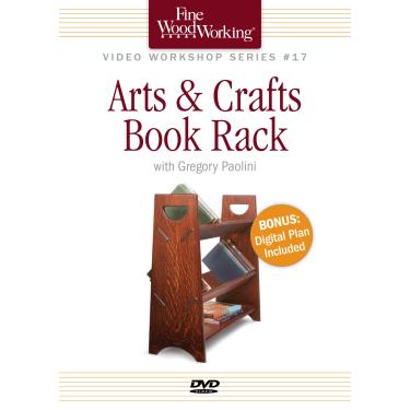 Imagem de Fine Woodworking Video Workshop Series - Arts & Crafts Book Rack