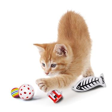 Imagem de Conjunto de brinquedos para gatos 8 peças DUKES
